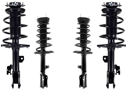 Front and Rear Left and Right Complete Coil Spring Struts for Toyota Avalon 2005