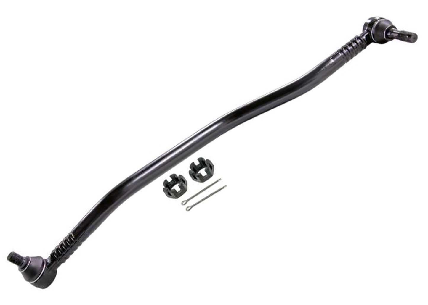 Front Drag Link & Outer Tie Rods For Isuzu NPR 2001-2003 W/ Straight Rail Frame