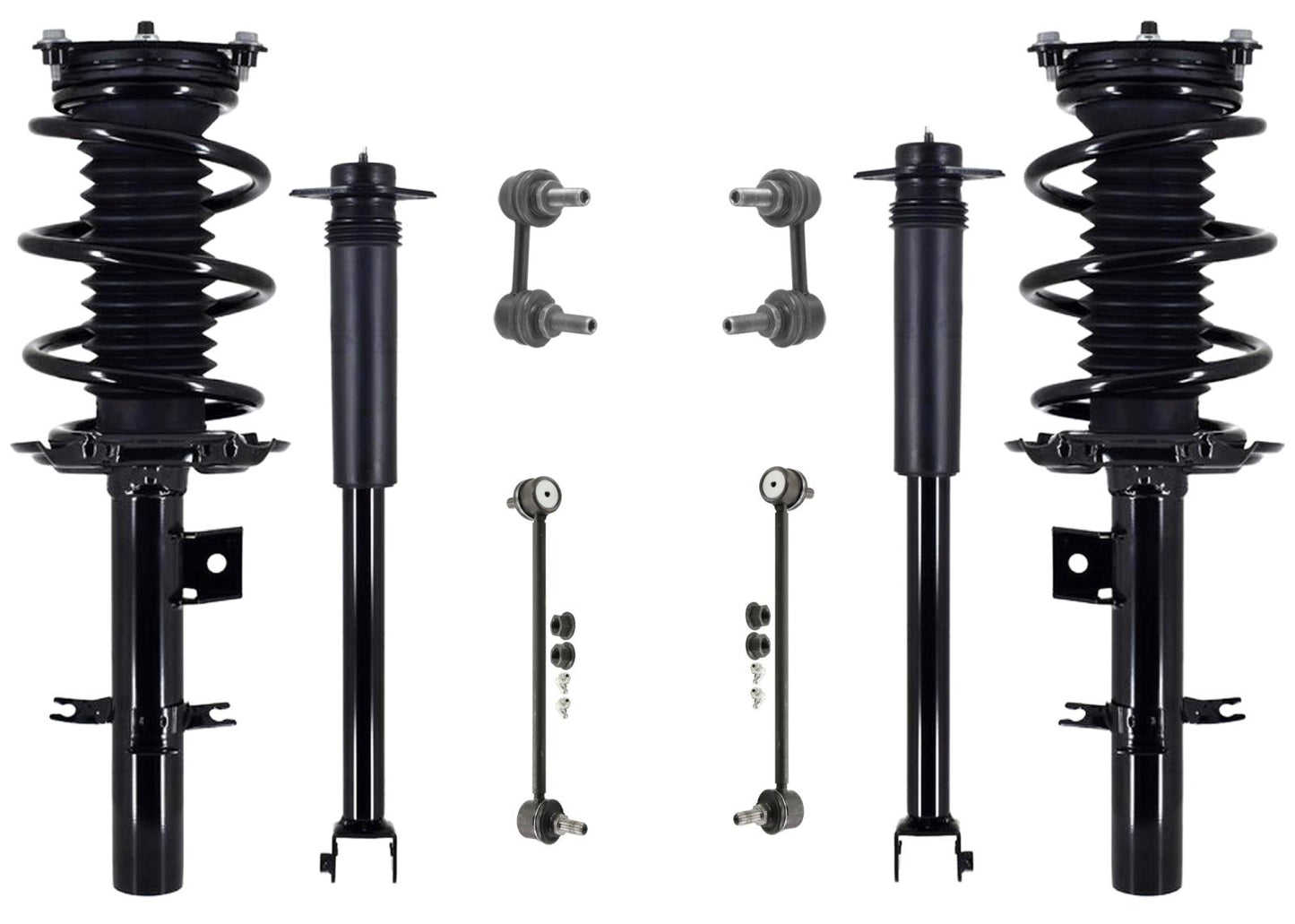 Front Struts Rear Shocks & Links For Nissan Altima 2019 2020 2022 2023 2024 FWD