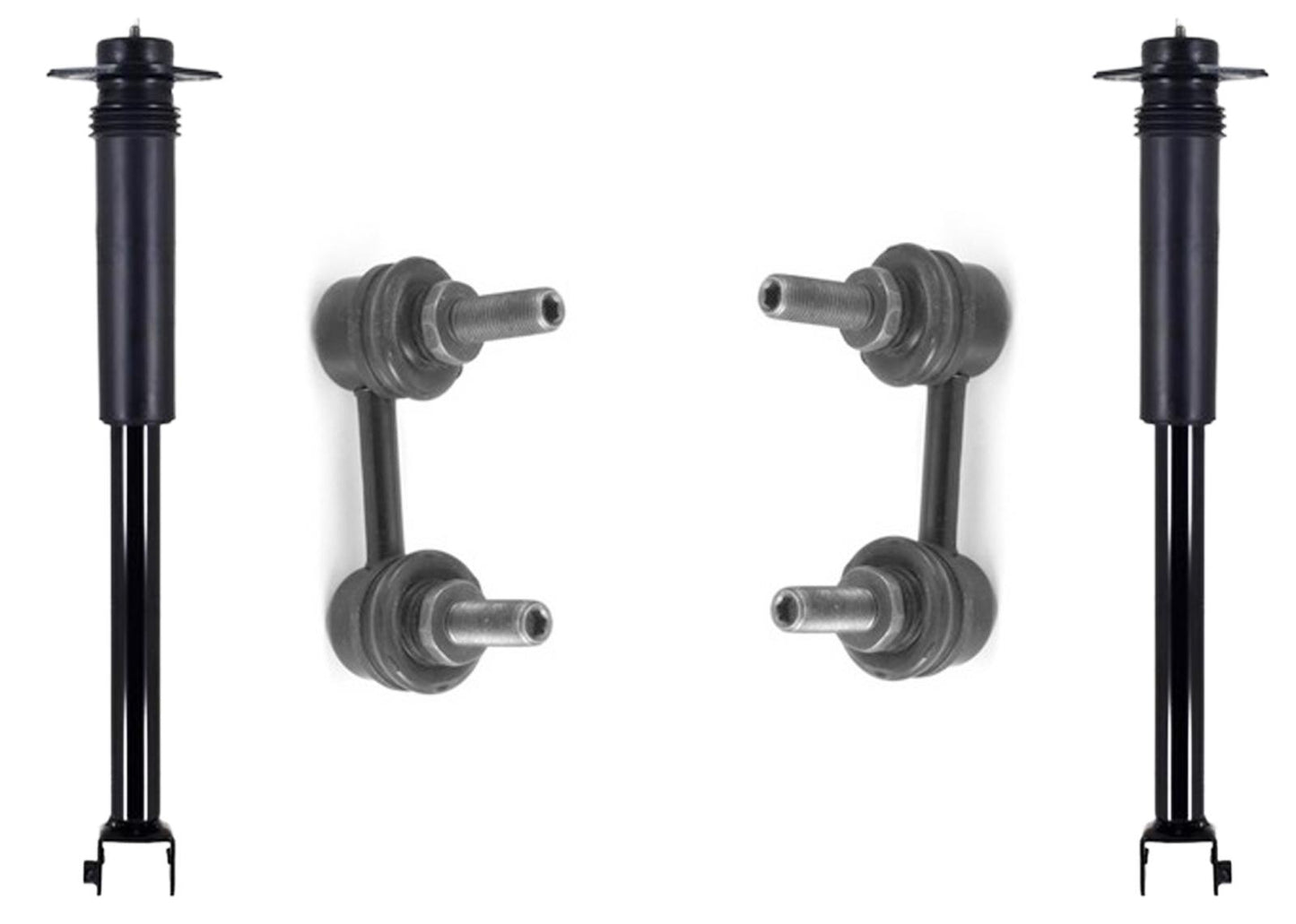 Rear Complete Shocks & Links For Nissan Altima 2019 2020 2021 2022 2023 2024 FWD