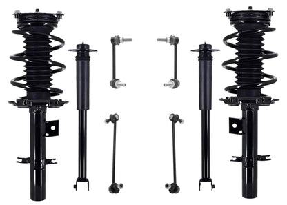 Front Struts Rear Shocks & Links For Nissan Altima 2019 2020 2021 2022 2024 AWD