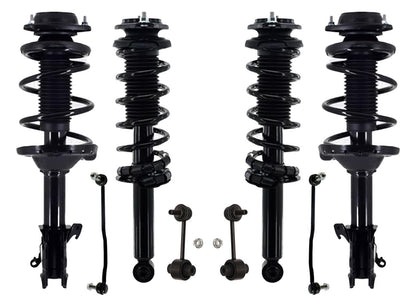 Front & Rear Complete Strut W/ Coil Springs & Links For Outback 2.5L 2015-2017