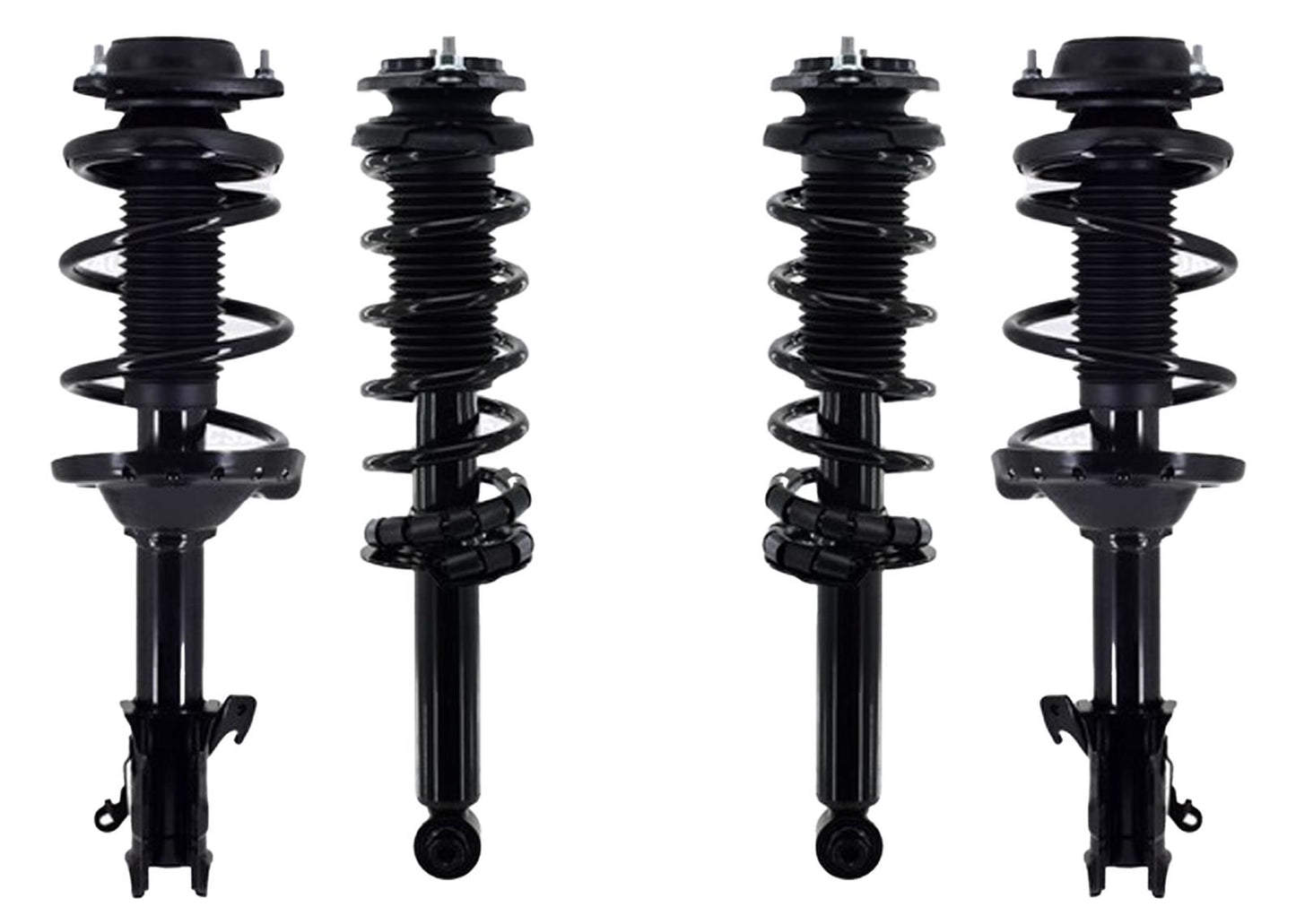Front & Rear Complete Strut W/ Coil Springs For Subaru Outback 2.5L 2015-2017