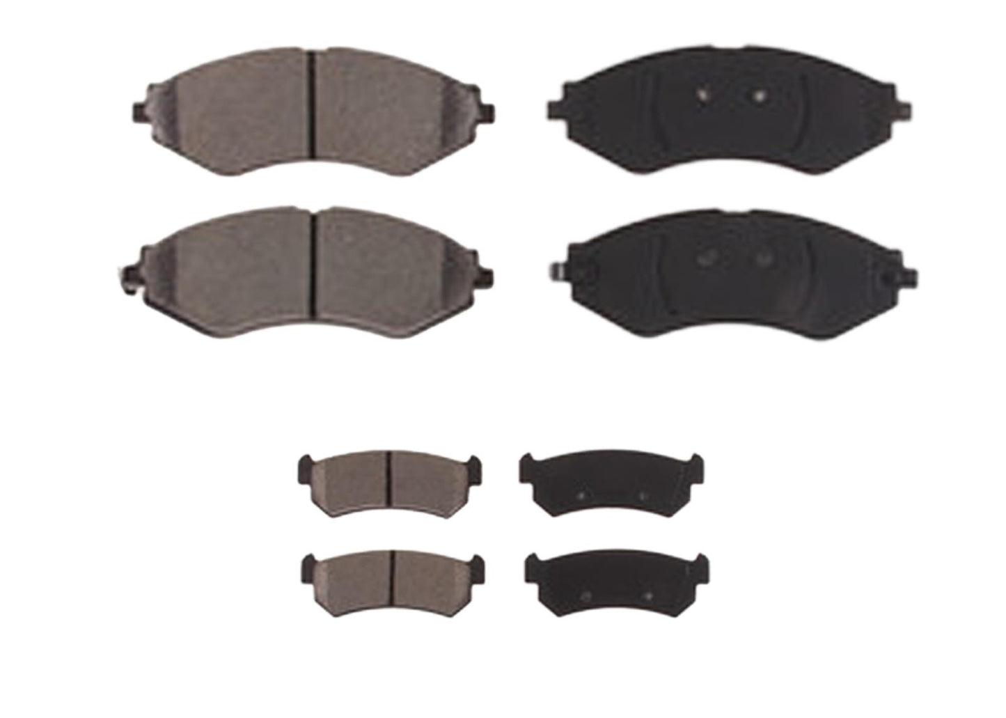 Upgraded Front & Rear Disc Brake Rotors & Brake Pads For Suzuki Reno 2005 2006