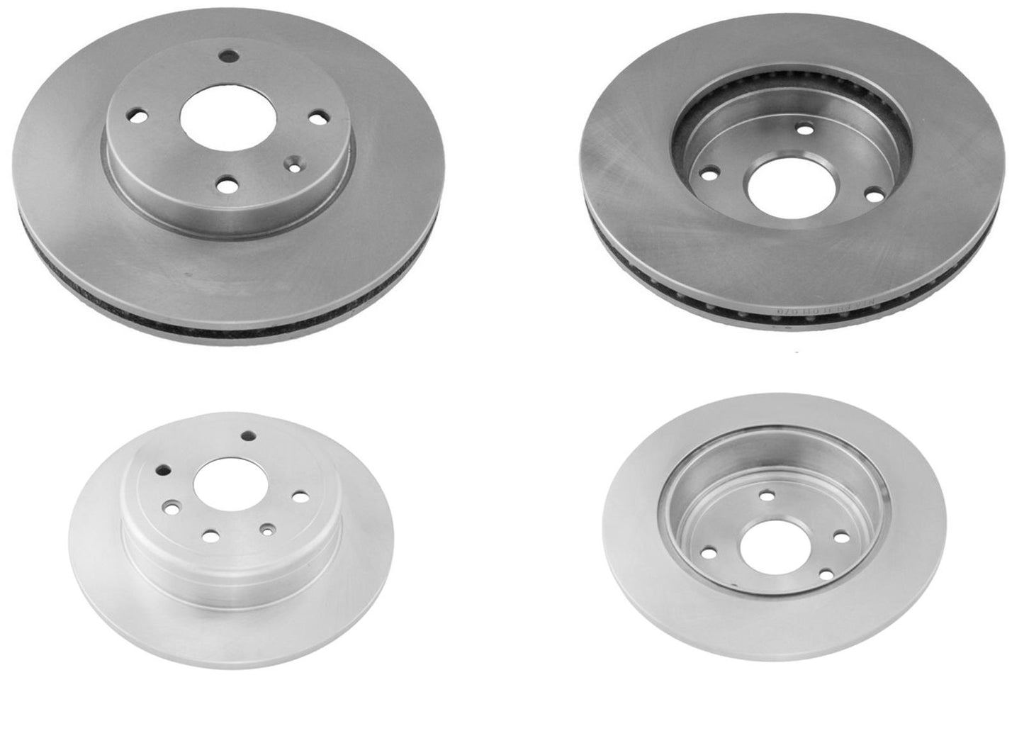 Front & Rear Disc Brake Rotors & Brake Pads For Suzuki Verona 2004 2005 2006