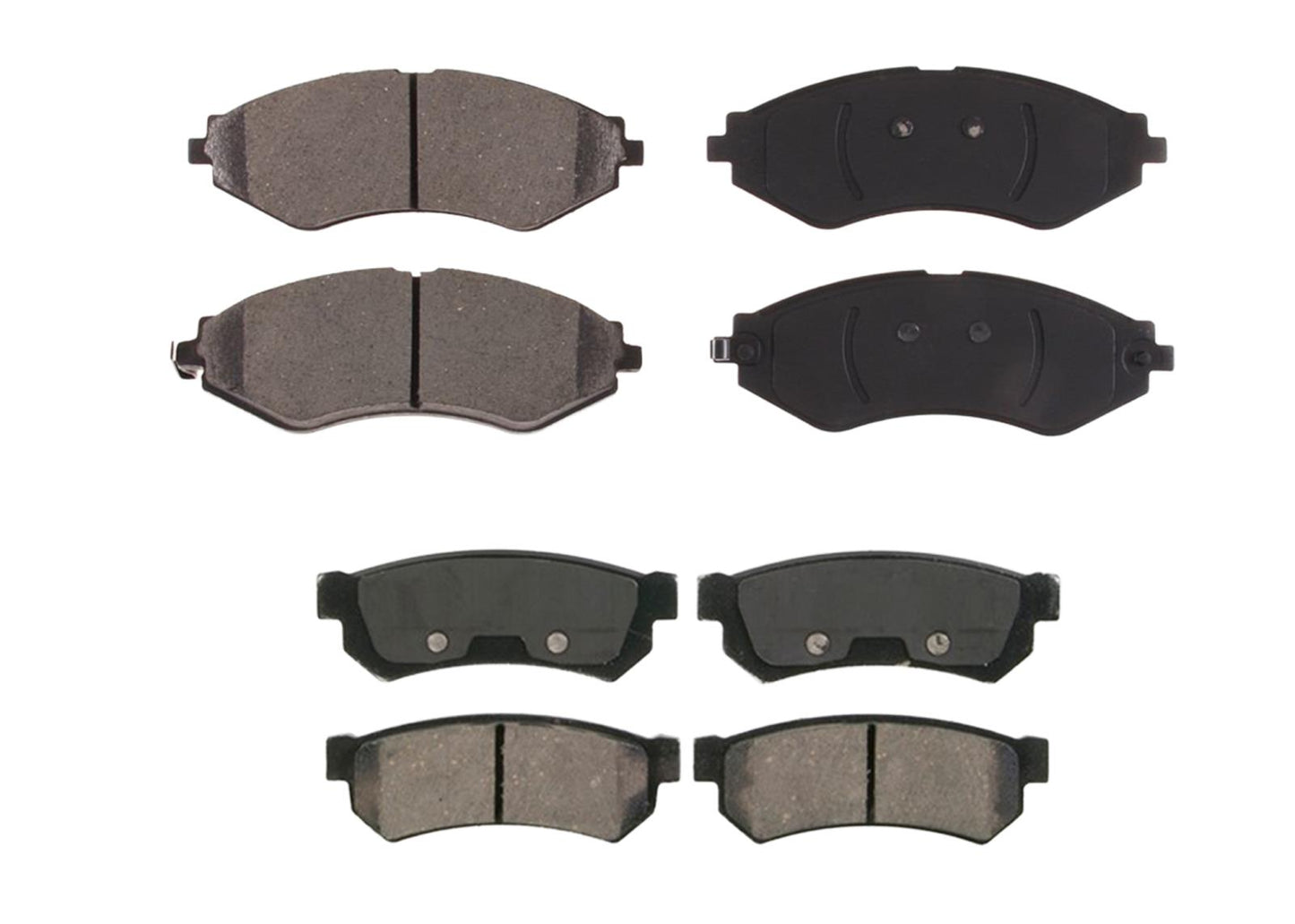 Upgraded Front & Rear Disc Brake Rotors & Brake Pads For Suzuki Reno 2007 2008