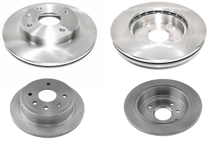 Front & Rear Disc Brake Rotors & Brake Pads for Suzuki Forenza 2004 2005 2008