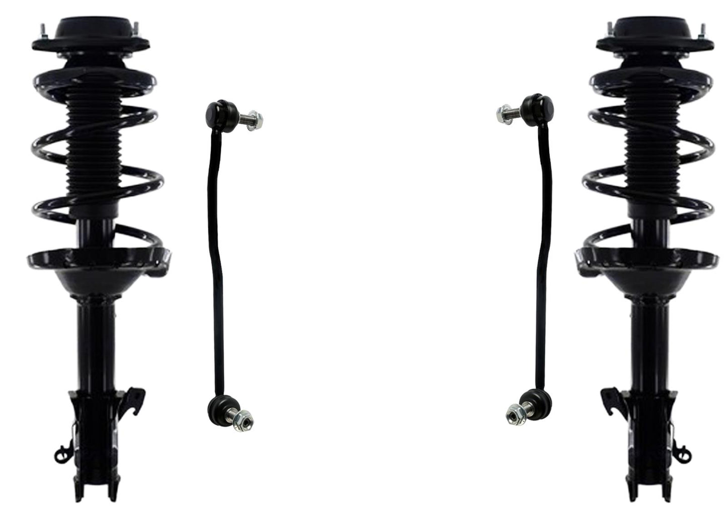 Front Complete Strut W/ Coil Springs & Links For Subaru Outback 3.6L 2015-2017