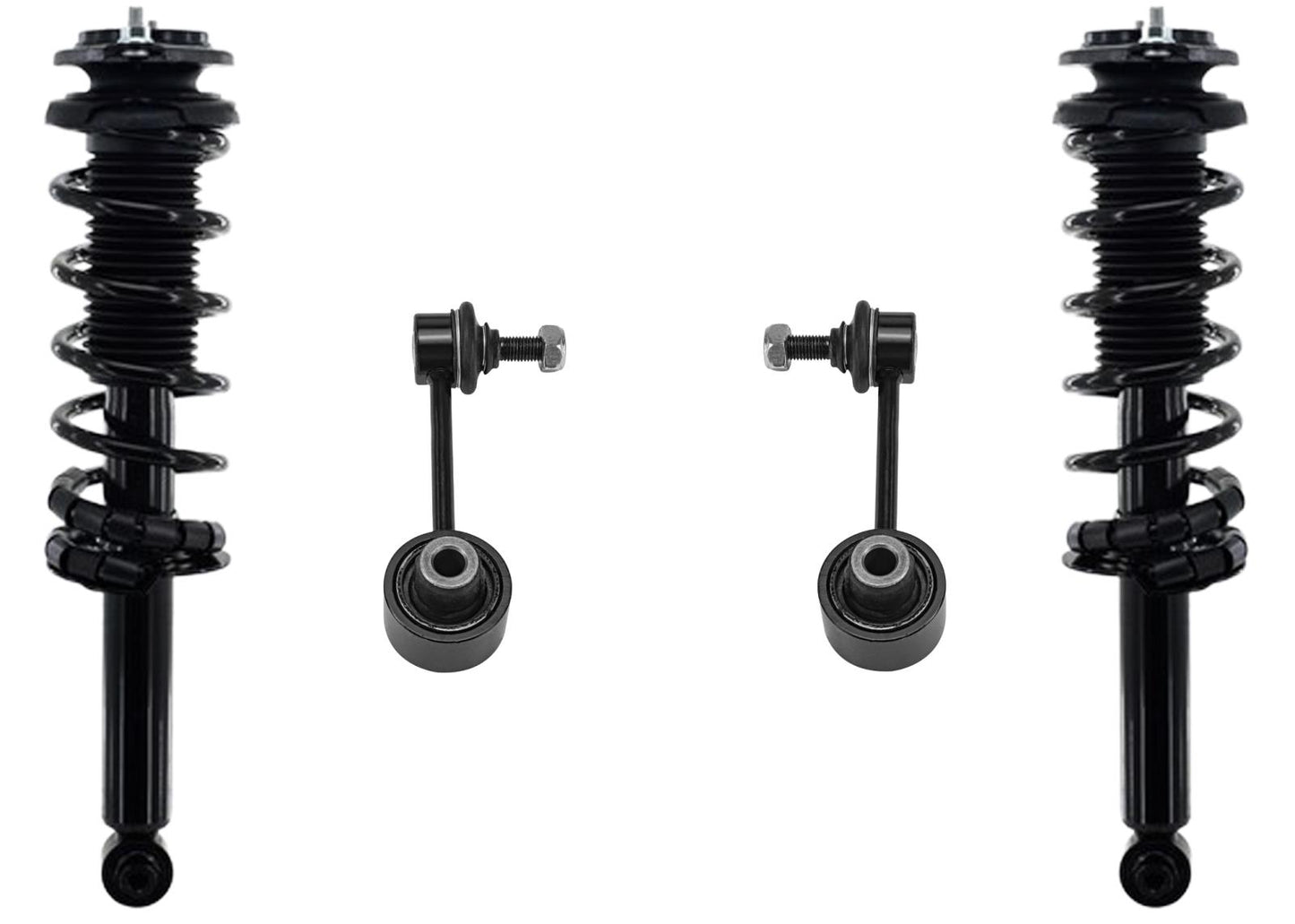 Rear Complete Strut W/ Coil Springs & Links For Subaru Outback 2015 2016 2017