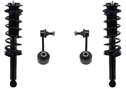 Rear Complete Strut W/ Coil Springs & Links For Subaru Outback 2015 2016 2017