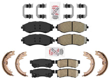 Front Rear Disc Brake Pads Parking Shoes for Chevrolet Spark EV 2014 2015 2016