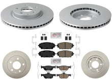 Coated Disc Brake Rotors Brake Pads for All Wheel Drive AWD Mazda 3 2019-2025