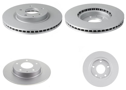 Front & Rear Coated Disc Brake Rotors & Pads for Mazda CX-30 2020 2021 2022 2025