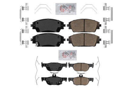Front & Rear Coated Disc Brake Rotors & Pads for Mazda CX-30 2020 2021 2022 2025
