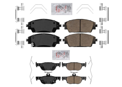 AME Front and Rear Ceramic Disc Brake Pads for Mazda CX30 CX-30 2020 2021 2025