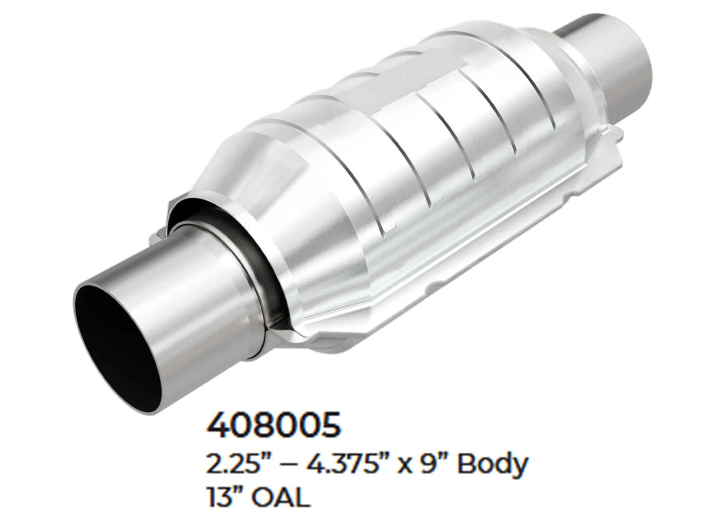 New York CARB Approved Universal Catalytic Converter 2.00" x 13.0 OAL 4.375" OD