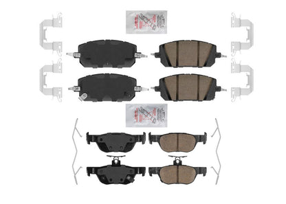AME Front and Rear Ceramic Disc Brake Pads for Mazda MX30EV MX-30 EV 2022 2023