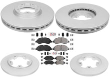 Coated Disc Brake Rotors & Brake Pads for Ford Transit Van 150 250 350 2015-2019