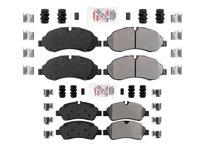 Coated Disc Brake Rotors & Brake Pads for Ford Transit Van 150 250 350 2015-2019
