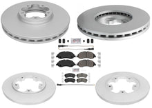 Coated Disc Brake Rotors & Brake Pads for Ford Transit Van 150 250 350 2020-2021