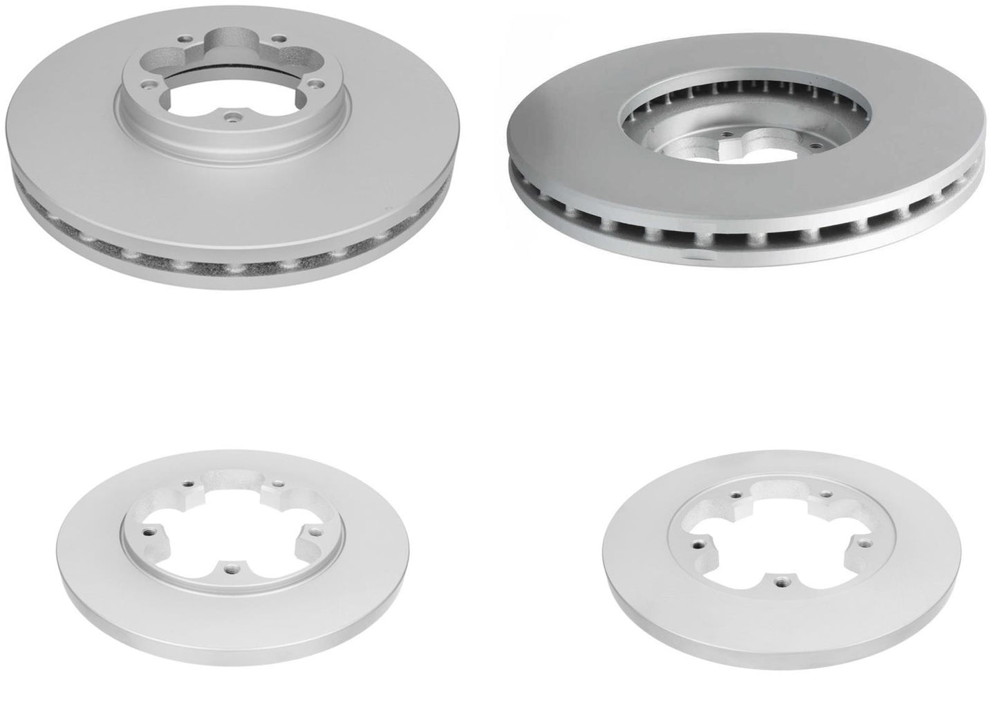 Coated Disc Brake Rotors & Brake Pads for Ford Transit Van 150 250 350 2020-2021