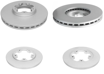 Coated Disc Brake Rotors & Brake Pads for Ford Transit Van 150 250 350 2020-2021