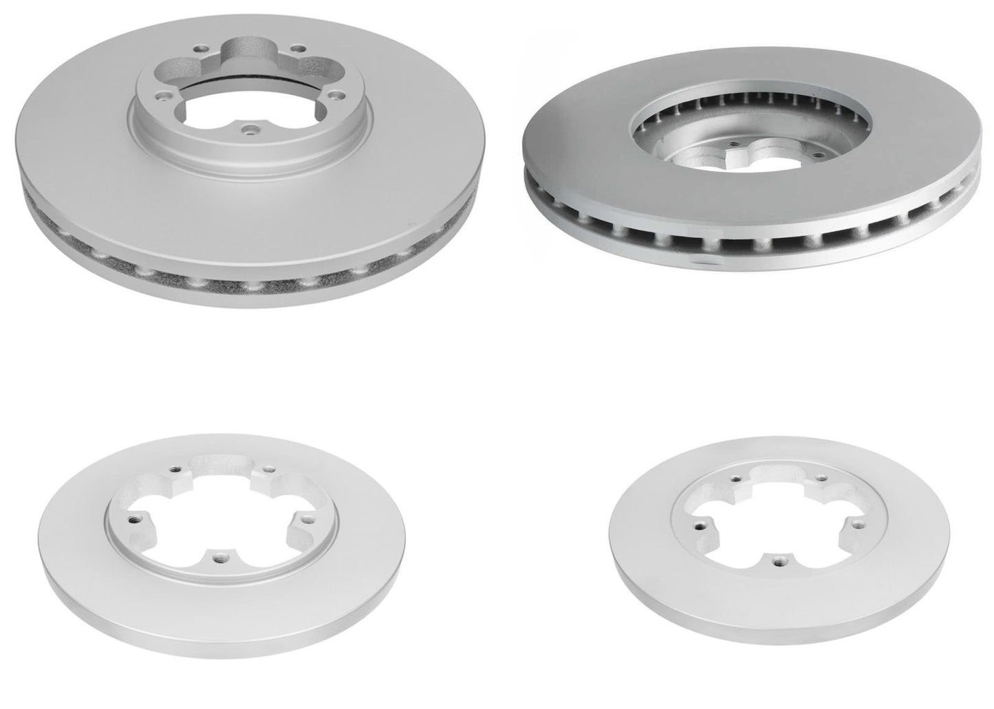 Coated Disc Brake Rotors & Brake Pads for Ford Transit Van 150 250 350 2022-2025