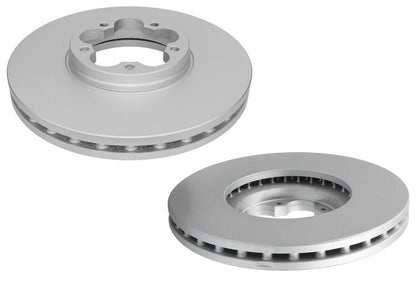 Front Coated Disc Brake Rotors & Pads for Ford Transit Van 150 250 350 2022-2025