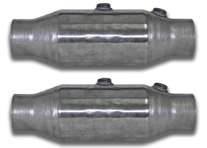 2 Universal Catalytic Converter EPA Approved 2.25" x 15.0 OAL 5" OD Made in USA