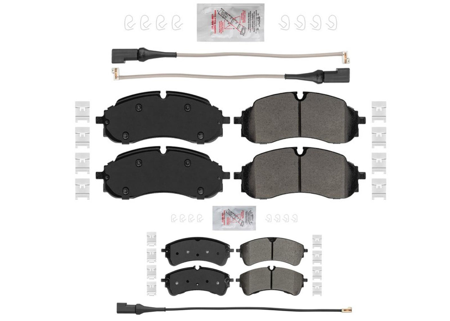 ASD Heavy Duty Fleet Disc Brake Pads for Ford Transit Van 150 250 350 2022-2025