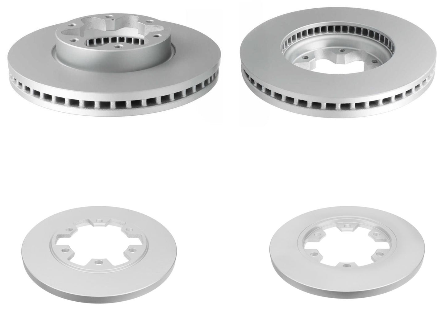Coated Disc Brake Rotors & Pads For Ford Transit-250 AWD 2020 2022 2024 2026 - Photo 1