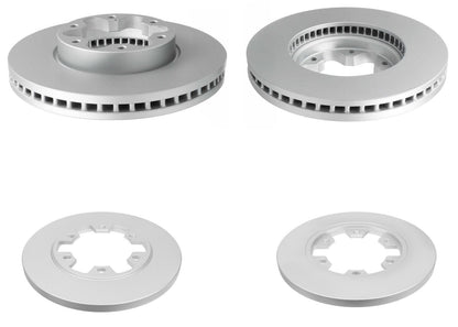 Coated Disc Brake Rotors & Pads For Ford Transit-250 AWD 2020 2022 2024 2026 - Photo 2