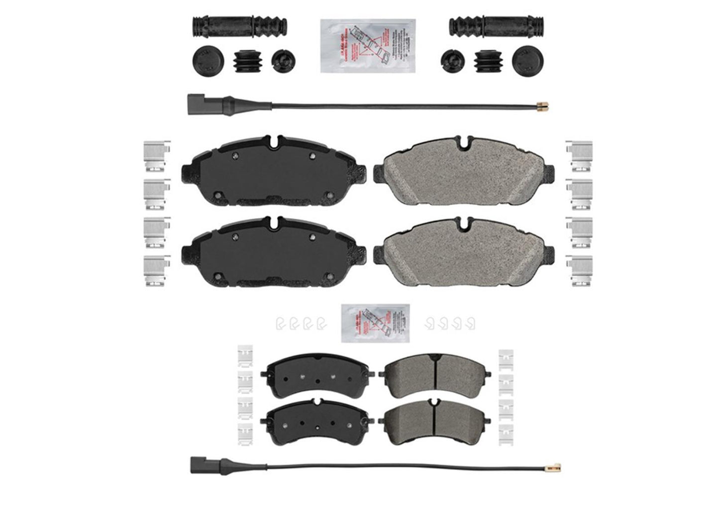 Coated Disc Brake Rotors & Pads For Ford Transit-250 AWD 2020 2022 2024 2026 - Photo 1