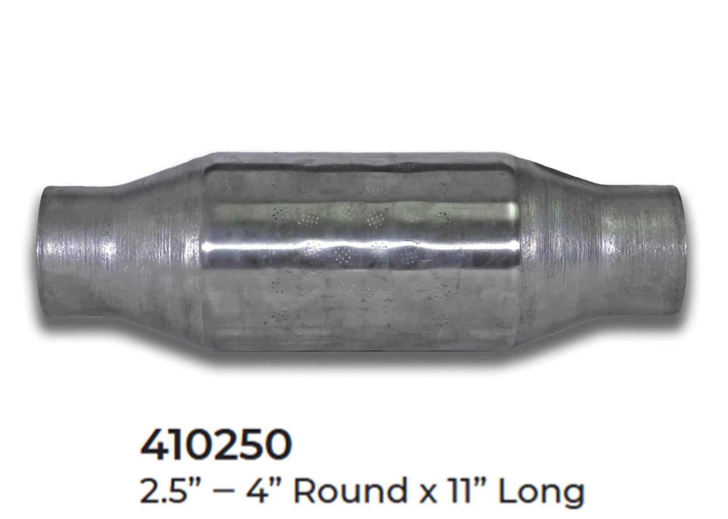 2 Universal Catalytic Converter EPA Approved 2.50" x 11.0 OAL 4" OD Made in USA