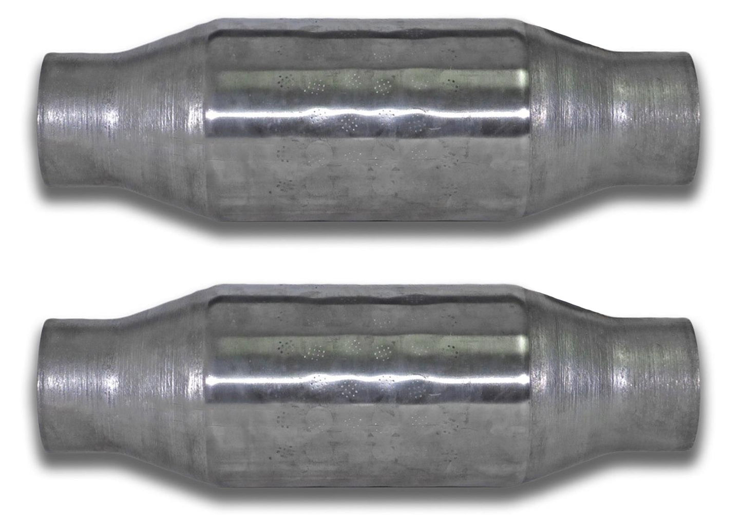 2 Universal Catalytic Converter EPA Approved 2.25" x 11.0 OAL 4" OD Made in USA