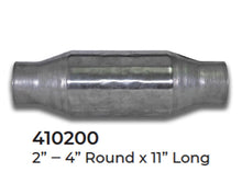 2 Universal Catalytic Converter EPA Approved 2.00" x 11.0 OAL 4" OD Made in USA