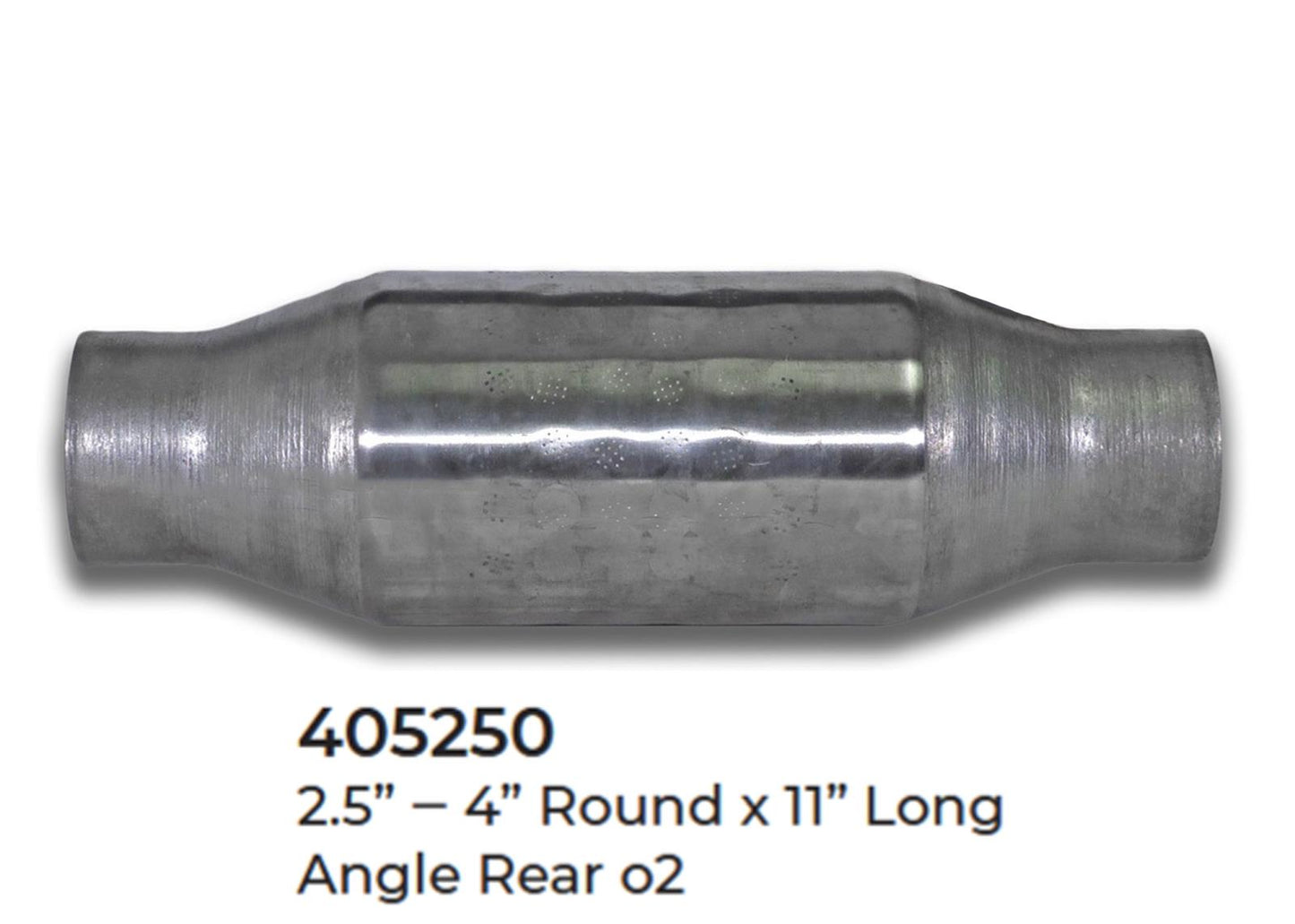 Universal Catalytic Converter EPA Approved 2.50" x 11.0 OAL 4" OD Made in USA