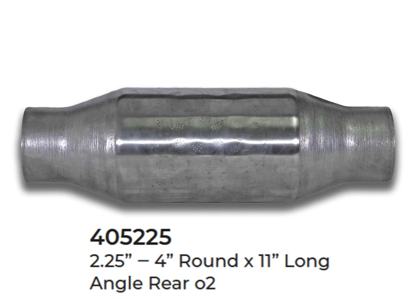 Universal Catalytic Converter EPA Approved 2.25" x 11.0 OAL 4" OD Made in USA