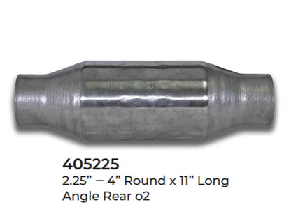 Universal Catalytic Converter EPA Approved 2.25" x 11.0 OAL 4" OD Made in USA