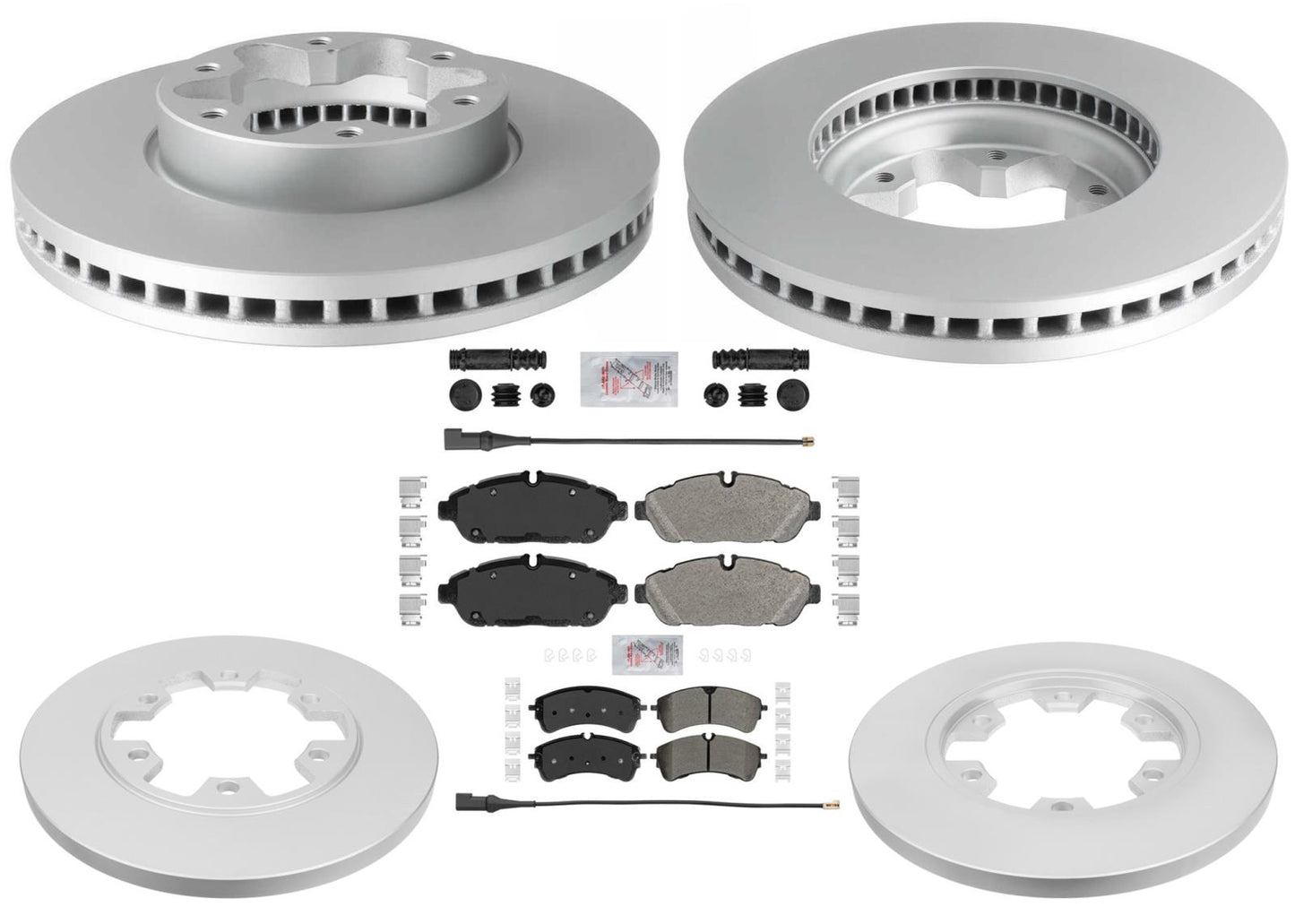 Disc Brake Rotors & Brake Pads for Ford Transit Van 350HD Single Rr Wheel 20-25