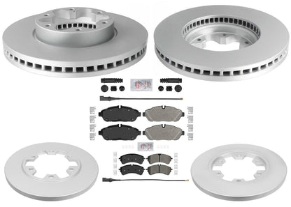 Disc Brake Rotors & Brake Pads for Ford Transit Van 350HD Single Rr Wheel 20-25