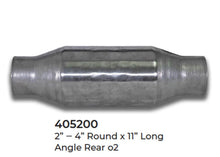 2 Universal Catalytic Converter EPA Approved 2.00" x 11.0 OAL 4" OD Made in USA