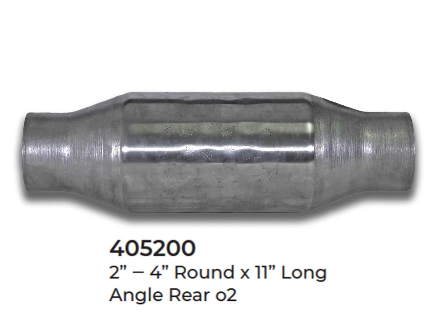 Universal Catalytic Converter EPA Approved 2.00" x 11.0 OAL 4" OD Made in USA