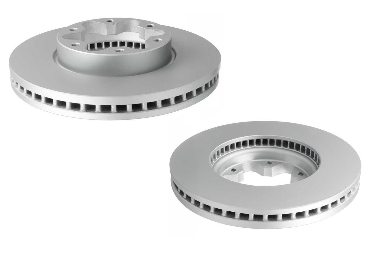 Front Disc Brake Rotors & Pads for Ford Transit Van 350HD Single Rr Wheel 20-25