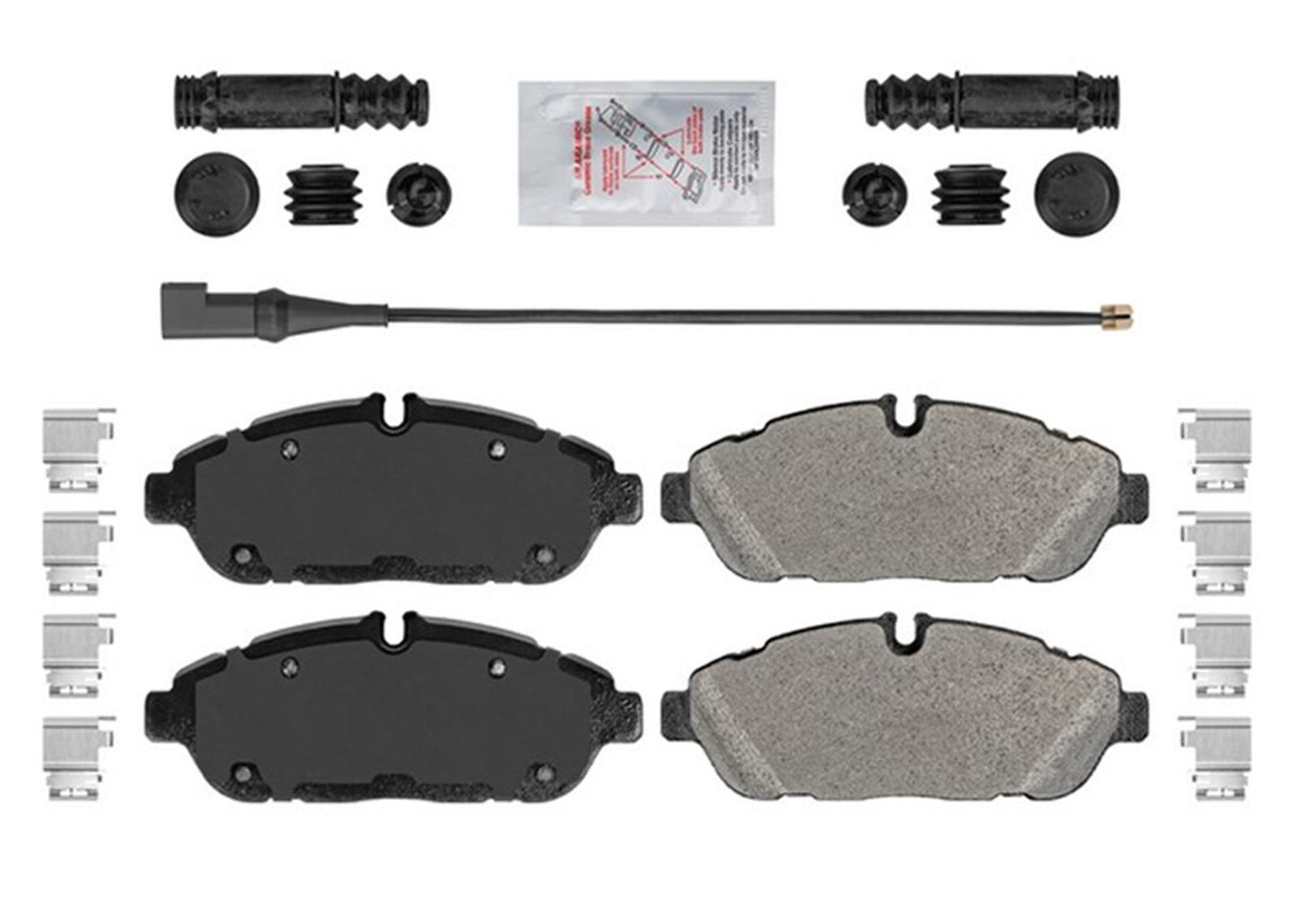 Front Disc Brake Rotors & Pads for Ford Transit Van 350HD Single Rr Wheel 20-25