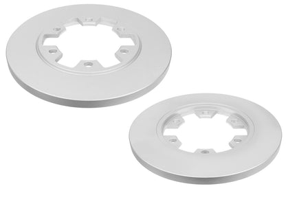 Rear Disc Brake Rotors & Pads for Ford Transit Van 350HD Single Rear Wheel 20-25