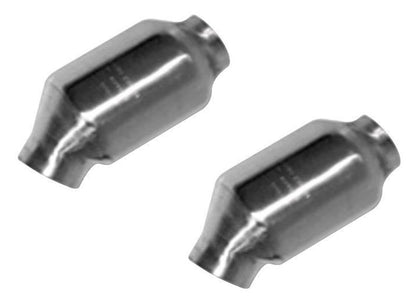 2 Universal Catalytic Converter EPA Approved 2.25" x 11.0 OAL 4" OD Made in USA