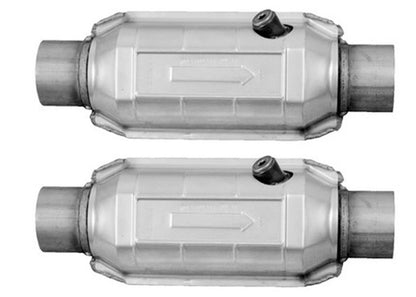 2 Universal Catalytic Converter EPA Approved 2.25" x 14.0 OAL 4.25" OD Made USA