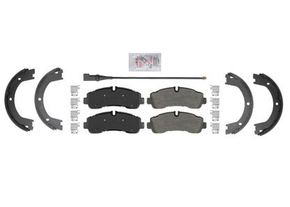 Rear Disc Brake Rotors & Pads for Ford Transit Van 350HD 20-25 Dual Rear Wheel