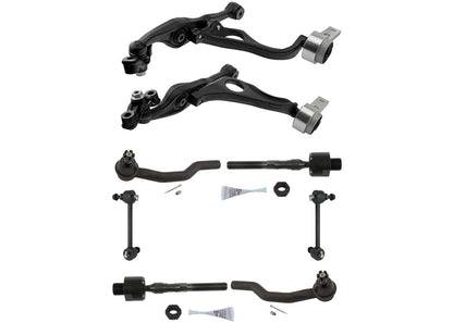 Coil Spring Struts Control Arms Tie Rods for Mazda 6 2009-2013 2.5L Manual Tran
